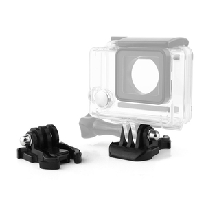Adaptador de montaje para <span class=keywords><strong>GoPro</strong></span> <span class=keywords><strong>HD</strong></span> Hero 6 5 4 3 2 1 3 + Cámara, hebilla de liberación rápida, soporte básico, hebilla plana, Base para casco - Product Image 6