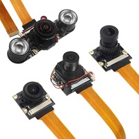 Module caméra SHCHV Raspberry Pi 5 5MP 720P POE OV5647 avec vision nocturne optionnelle, grand angle, IR-CUT, câble modèle C3307-1