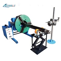 Positionneurs de soudage automatiques rotatifs circulaires pour tubes et tuyaux, modèle 100 kg 300 kg, mandrin de 2,5 pouces