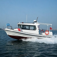 Bateau de patrouille à grande vitesse en aluminium Grandsea, longueur 7,6 m, taille moyenne, à vendre