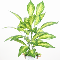 Bonsaï artificiel en plastique, petites plantes, cm