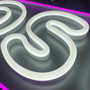 Outdoor 3D Embossed Logo Letters Durable Raised Metal <strong>Sign</strong> Weatherproof Brand <strong>Plaque</strong> for Storefront <strong>and</strong> Office - Product Image 3