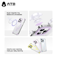 Étui de téléphone ATB pour iPhone 14 Pro, plusieurs couleurs, antichoc, magnétique, étui de charge pour iPhone 15 Pro Max