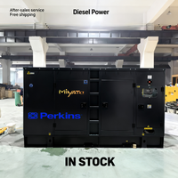 Groupe électrogène diesel refroidi par eau à six cylindres de 30 kW, 50 kVA, 80 kVA, 100 kVA, 200 kVA, 300 kVA, haute puissance, alimentation de secours pour usine