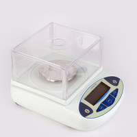 Balance analytique électronique de précision, balance de laboratoire, précision 0,01 g, matériau plastique, utilisation pour bijoux et usage scientifique