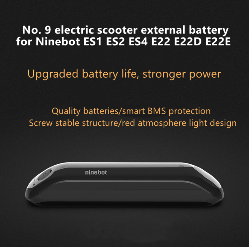 External Battery Ninebot Es2 Vs E22e Ninebot By Segway Battery