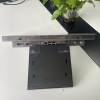 PC industriel tout-en-un avec écran tactile capacitif, boîtier en acier inoxydable de 17 pouces, intégré au bureau, VESA, étanche, Windows, Linux, en stock