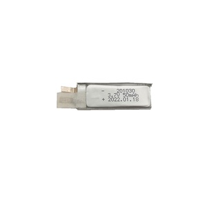 Batterie polymère en pochette personnalisée OEM ODM 201030 201020 50mAh 45mAh pour moniteur médical, compteur intelligent, brosse à dents connectée, <span class=keywords><strong>tracker</strong></span> - Product Image 2