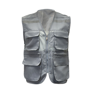 Gilet de sécurité réfléchissant en tissu maillé CITICITY, haute visibilité, fermeture éclair, respirant, avec poche - Product Image 1
