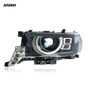 Jushun Headlight Assembly LC200 <b>LED</b> Laser Lens Daytime Running <b>Lights</b> Super Bright <b>Plug</b> And Play 1 Year Warranty - Product Image 4