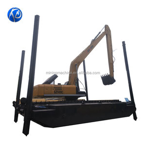Drague de sable amphibie multifonctionnelle de Chine pour River Lake Lagoon Park Sea <span class=keywords><strong>Port</strong></span> avec pompe à noyau et composants de moteur - Product Image 6