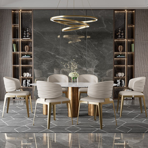 Dining Room Modern White <strong>Chairs</strong> Comfy <strong>Cb2</strong> Dining <strong>Chair</strong> Light Blue Leather Dining <strong>Chair</strong> with Metal Frame - Product Image 5