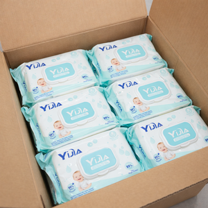 Muestra Gratuita <span class=keywords><strong>de</strong></span> <span class=keywords><strong>Toallitas</strong></span> Húmedas para Bebés, Logotipo Personalizado OEM, 99.9% Agua Pura, Hipoalergénicas, <span class=keywords><strong>Sin</strong></span> <span class=keywords><strong>Alcohol</strong></span>, Suaves, No Tejidas, Venta al Por Mayor - Product Image 2