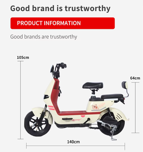 Vélo Léger Électrique 350W, Vélo de Ville Électrique, Scooter Électrique, <span class=keywords><strong>Moto</strong></span> Électrique à Deux Places pour Adultes - Product Image 1