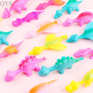 QYS décompression nouveauté créative fronde dinosaure jouet amusant fronde cible dinosaure TPR volant Animal doigt jouets - Product Image 2