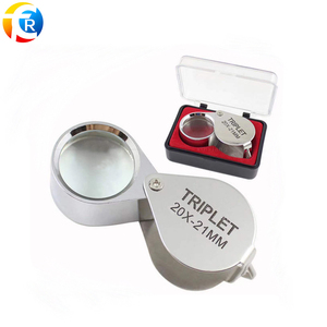 Folding Handhold Jewellery Loupe Gift Box Package Jewelry <strong>Antique</strong> Pocket Metal <strong>Magnifying</strong> <strong>Glass</strong> - Product Image 5