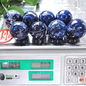 Vente en gros de sphères de sodalite de haute qualité, naturelles, polies et magnifiques, pour la décoration et les cadeaux - Product Image 6