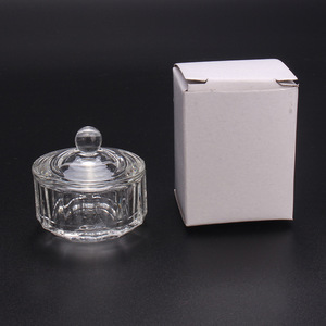 Tazón de Vidrio Profesional Portátil con Tapa, Hexagonal, para Líquido Acrílico, Monómero, Herramientas de Manicura <span class=keywords><strong>y</strong></span> Arte de Uñas - Product Image 3