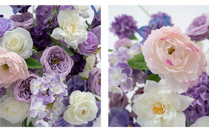 EG-E74-1 Organiza un Centro de Mesa Decorativo para Bodas con Flores Artificiales y Fondo Fotográfico para Eventos - Product Image 5