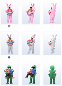 Ice Age 2M Sloth Cosplay tela inflable mascota disfraz aire soplar perezoso trajes de vestir para adultos Halloween carnaval eventos - Product Image 5