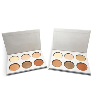 <span class=keywords><strong>Palette</strong></span> de <span class=keywords><strong>contour</strong></span> et de fond de teint crème naturelle waterproof à couvrance totale, végane, marque privée, avec correcteur blanc - Product Image 5