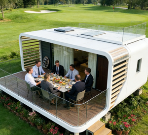 Cabane isolée haut de gamme pour séjour à la ferme et <span class=keywords><strong>espace</strong></span> de vie privé de loisirs - Product Image 5