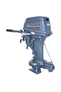 Motor de propulsión a chorro SEAWALKER T18J de 2 tiempos y 18 HP, refrigerado por agua, certificado CE, para embarcaciones de pesca T18MHJ, diseño compacto que se adapta perfectamente - Product Image 4