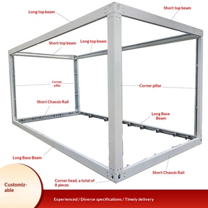 Casa Contenedor Modular <span class=keywords><strong>de</strong></span> Ensamblaje Rápido Estilo Villa, Estructura <span class=keywords><strong>de</strong></span> Acero Resistente, Paneles <span class=keywords><strong>de</strong></span> Techo y Pared <span class=keywords><strong>de</strong></span> Acero Pintado - Product Image 5