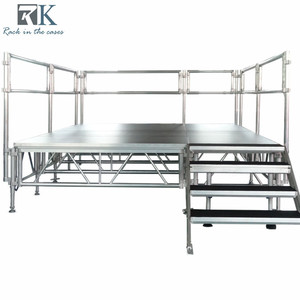 Events Portable Concert Modular Stage Detachable Aluminum Stage Platform Podium for Wedding Stage - Product Image 5
