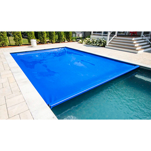 Couverture de <span class=keywords><strong>piscine</strong></span> rétractable électrique en PVC, anti-poussière, avec <span class=keywords><strong>enrouleur</strong></span> intégré pour l'intimité - Product Image 6