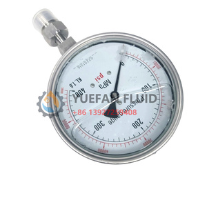 Pompe de nettoyage à haute pression 400 Mpa avec manomètre hydraulique et manomètre à huile pour hydrojetting - Product Image 4