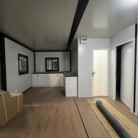 Maison conteneur préfabriquée extensible en structure acier, personnalisable, de haute qualité, facile à installer, vente en gros