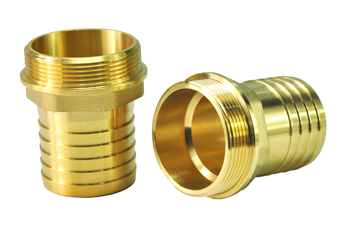 Роскошный штуцер для шланга с наружной резьбой BU/BI и внутренний штуцер для шланга из латуни