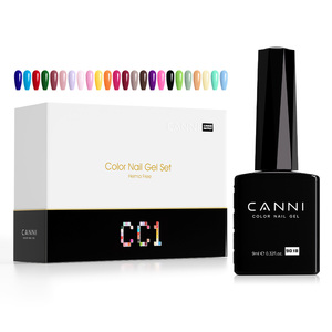 CANNI HEMA FREE Gel <span class=keywords><strong>Kit</strong></span> 9ml CC1-CC6 Set Soak Off UV LED <span class=keywords><strong>Semi</strong></span> <span class=keywords><strong>Permanent</strong></span> Gel <span class=keywords><strong>Vernis</strong></span> à Ongles Pastel Gelée <span class=keywords><strong>Vernis</strong></span> Palette de Couleurs - Product Image 2