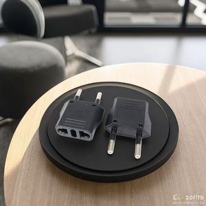 Cadeau de noël Euro vers états-unis amérique japon <span class=keywords><strong>Canada</strong></span> <span class=keywords><strong>adaptateur</strong></span> de prise 2 broches broche européenne ue allemagne France convertisseur 10A <span class=keywords><strong>courant</strong></span> nominal - Product Image 5