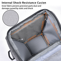 Sac pour appareil photo reflex numérique FOSOTO de haute qualité, en nylon, réglable, professionnel, étanche, capacité pour 1 appareil photo + 1 objectif