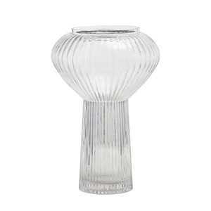 Vase en verre transparent <span class=keywords><strong>de</strong></span> style britannique, tendance sur internet, pour plantes vertes, hydroponie, arrangement floral, <span class=keywords><strong>salon</strong></span>, table à manger - Product Image 5