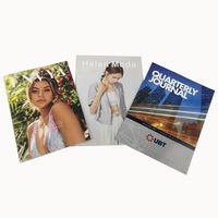 Vente d'usine de haute qualité à bas prix A4 Magazine livre personnalisé catalogue livret brochure impression