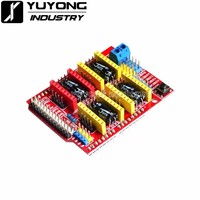 Nouvelle carte d'extension de pilote A4988 CNC Shield V4/V3 pour machine de gravure / imprimante 3D / kit DIY Arduino
