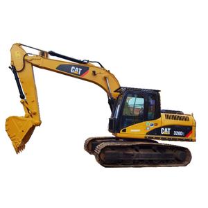 Excavadora de cadenas Caterpillar 320D2 usada, 20 toneladas, pintura original naranja-amarilla, ahorro de combustible, excavadora hidráulica de segunda mano. - Product Image 1