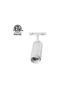 Spot magnétique sur <span class=keywords><strong>rail</strong></span> COB réglable 48V Zigbee en aluminium moulé sous pression 10W 15W, CRI élevé, zoom, dimmable, encastrable - Product Image 2