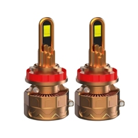 Ampoules de phares LED 130W 6500LM 6000K blanc froid, étanches IP68, compatibles H1 H7 H11 H4, phares avant de voiture super lumineux