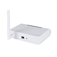 Amplificateur de signal sans fil 433MHz couleur blanche 12V pour système d'alarme antivol domestique
