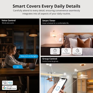 SONOFF ZBMINIR2 Extreme Zigbee Smart <strong>Switch</strong> Detach Relay External <strong>Switch</strong> <strong>Remote</strong> Control Via EWeLink Compatible With Zigbee Hub - Product Image 4