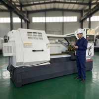 Torno CNC de Precisión CK6150, Torno CNC Horizontal Automático de Alta Precisión para Metal