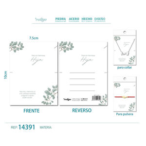 Tarjeta de Felicitación para Hija con Conjuntos de Joyería Fina, Elegante Regalo Personalizado para tu Persona Especial - Product Image 1