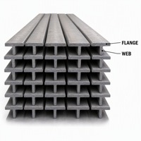 Poutre en T en acier au carbone structurel laminé à chaud A36, 30 x 30 mm, pour la fabrication