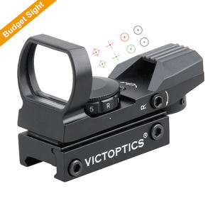 OEM के थोक 1x23x34 होलोग्राफिक दृष्टि समायोज्य 4 Reticles सामरिक खुले इलेक्ट्रो रेड और ग्रीन डॉट पलटा लाल डॉट दृष्टि - Product Image 2