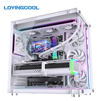 LOVINGCOOL OEM 2026 Nouvelle Arrivée AIO Vente en Gros Refroidisseur Liquide 360mm Écran LCD 6,67 Pouces Conception Magnétique Ventilateur de Refroidissement à Eau pour PC
