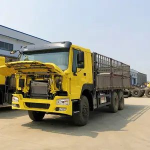 HOWO 6x4รถบรรทุกขนส่งสินค้ามือสองรถบรรทุกขนส่งสินค้าจีน